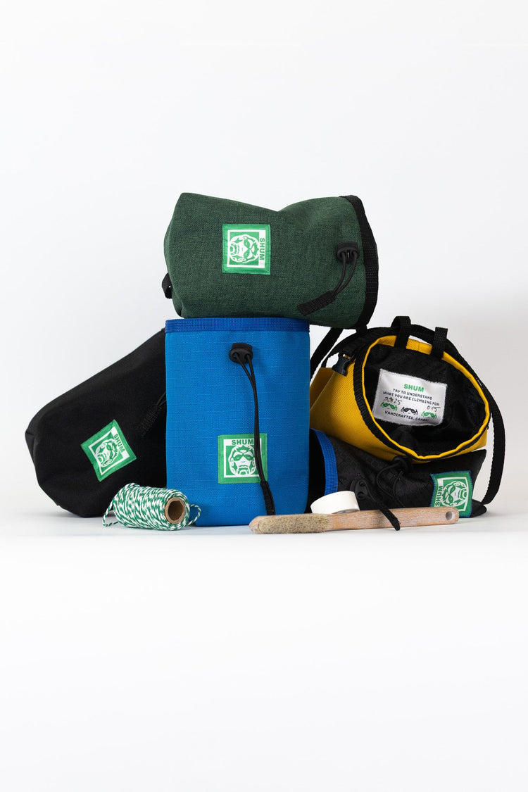 Małe worki na magnezję do wspinaczki | Chalk Bags SHUM