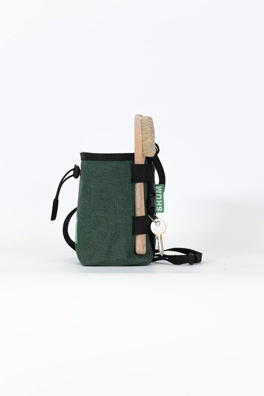 SHUM chalk bag green