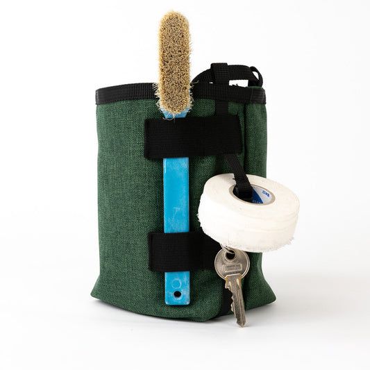 SHUM chalk bag green