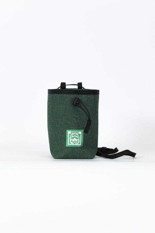 SHUM chalk bag green