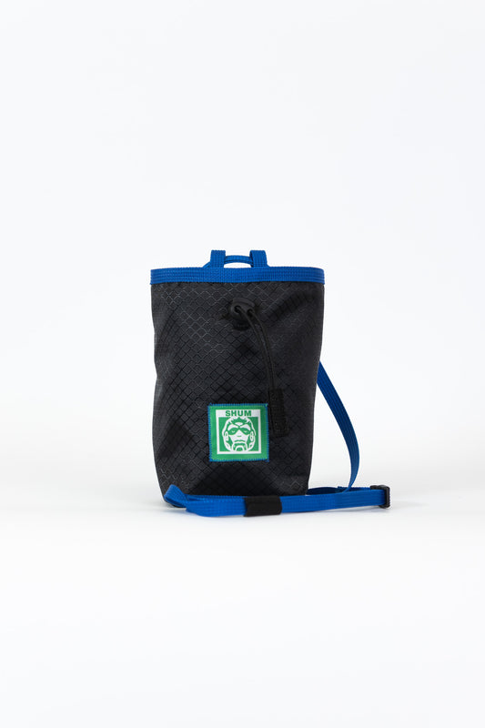 SHUM THIN chalk bag black/blue