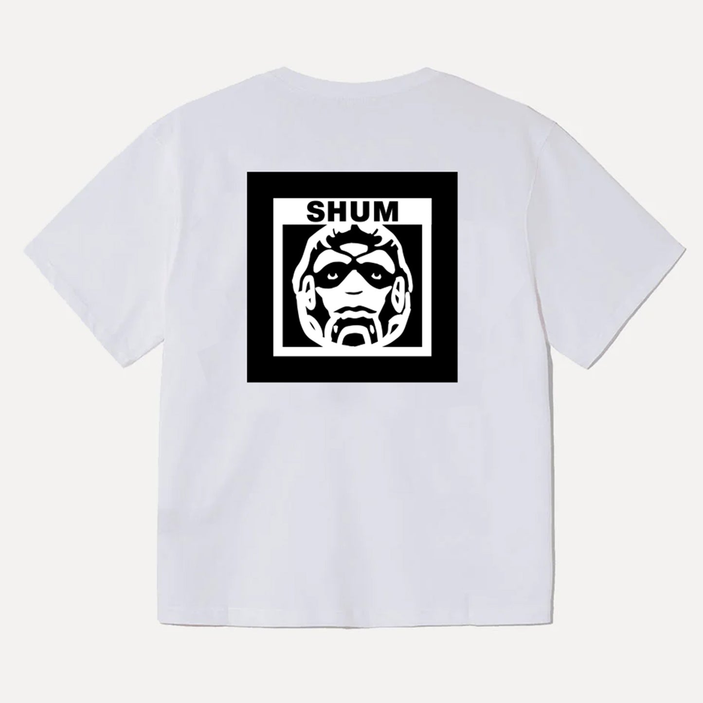 SHUM logo TSHIRT white
