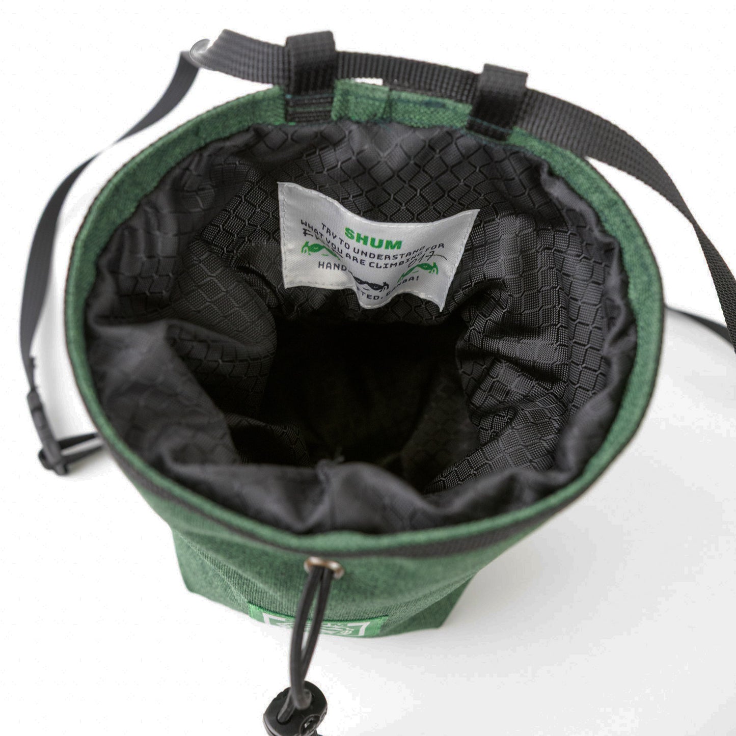 SHUM chalk bag green
