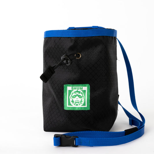 SHUM LIGHT chalk bag black/blue
