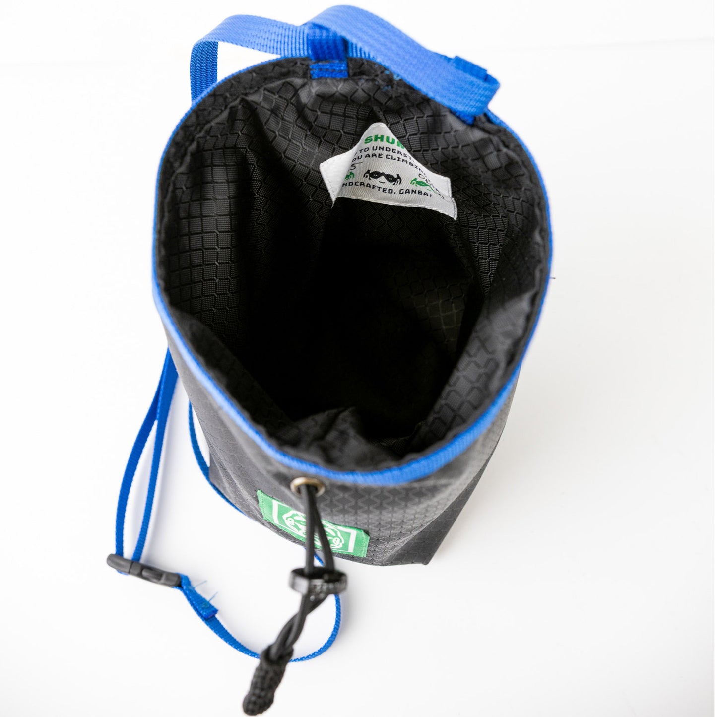 SHUM LIGHT chalk bag black/blue