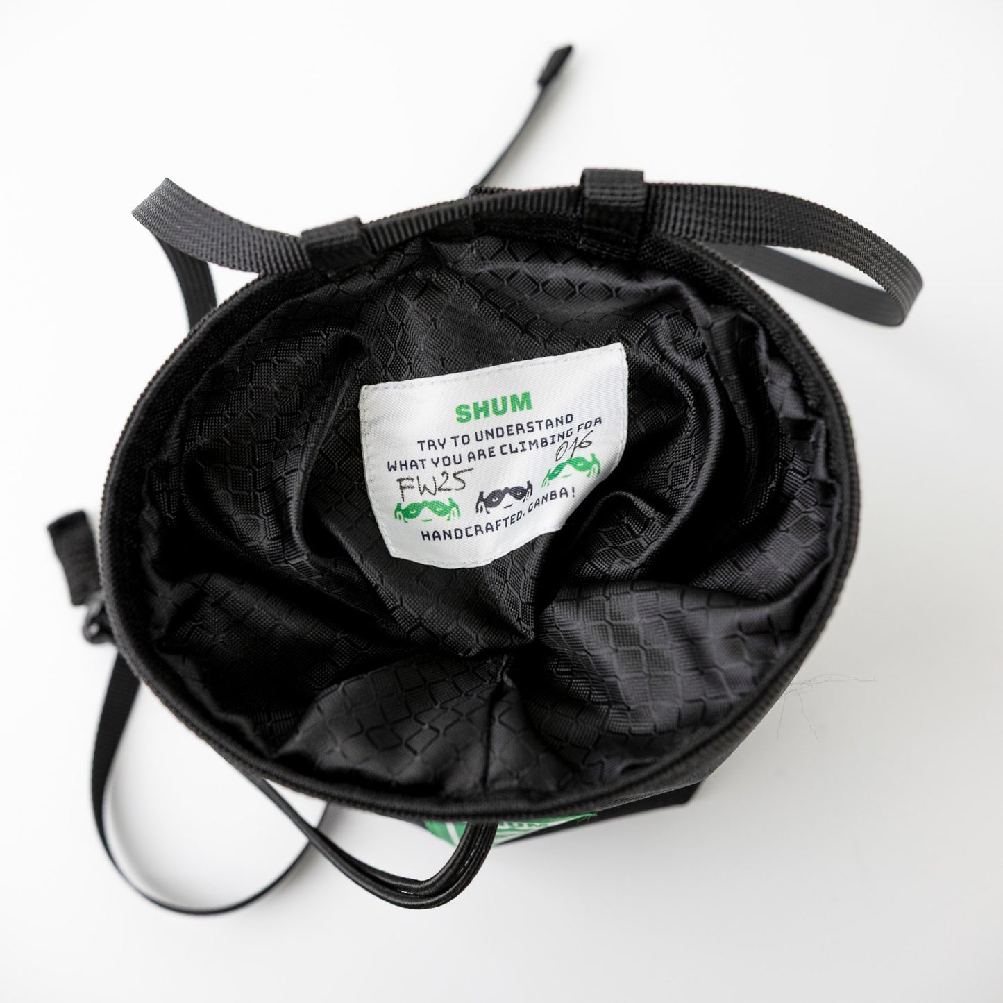 SHUM OG CORDURA® chalk bag black