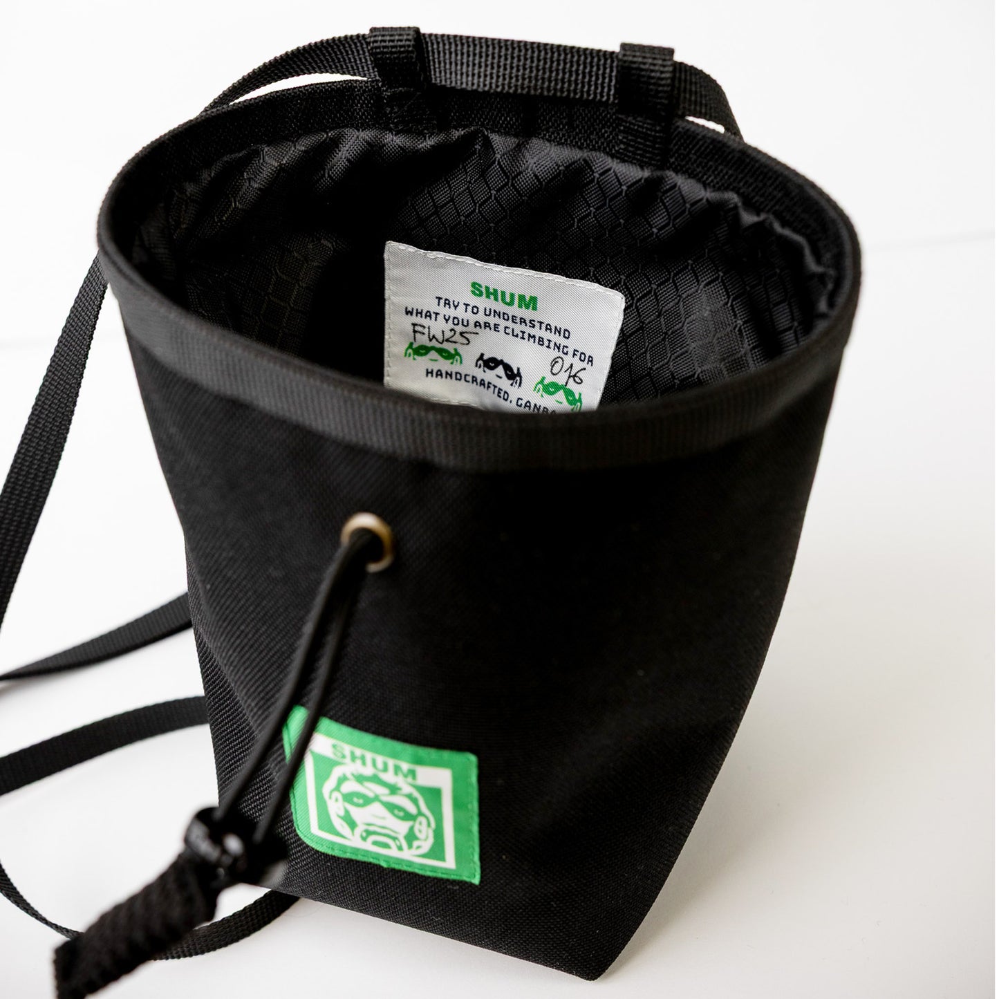 SHUM OG CORDURA® chalk bag black