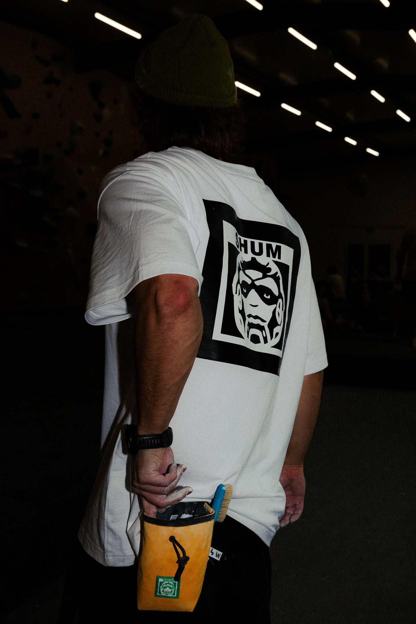 SHUM chalk bag yellow